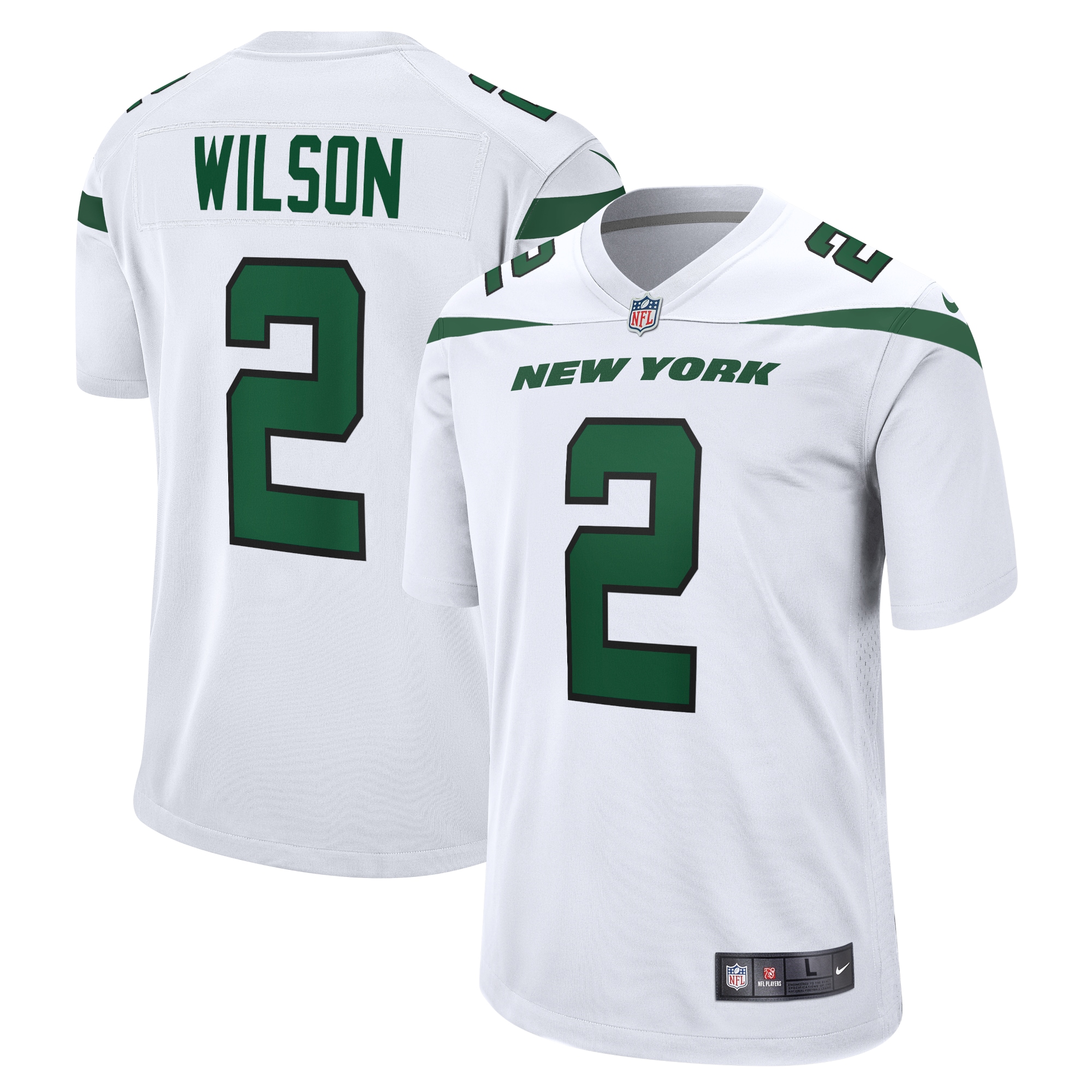 Zach Wilson New York Jets Game Jersey - Men's