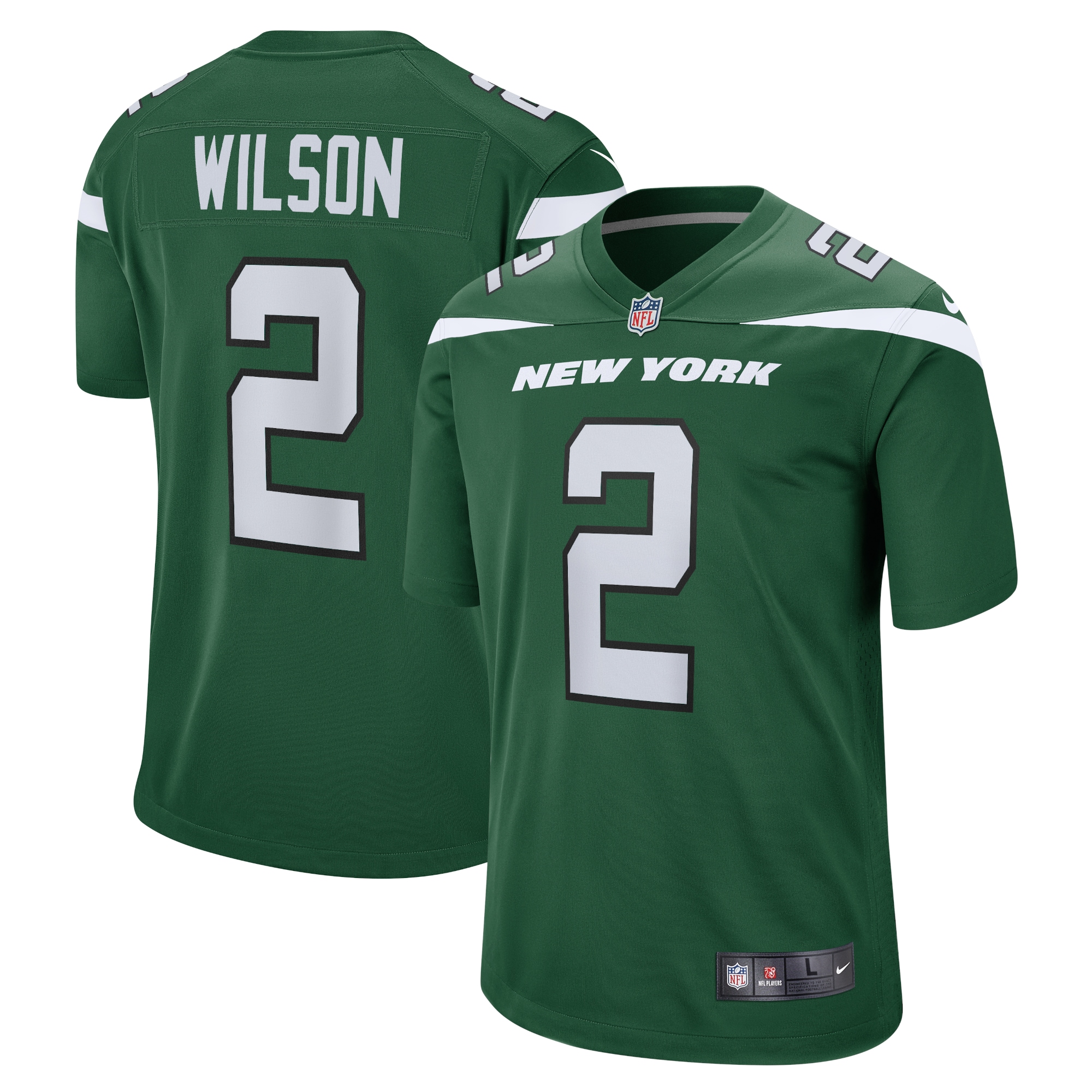 Zach Wilson New York Jets Game Jersey - Youth