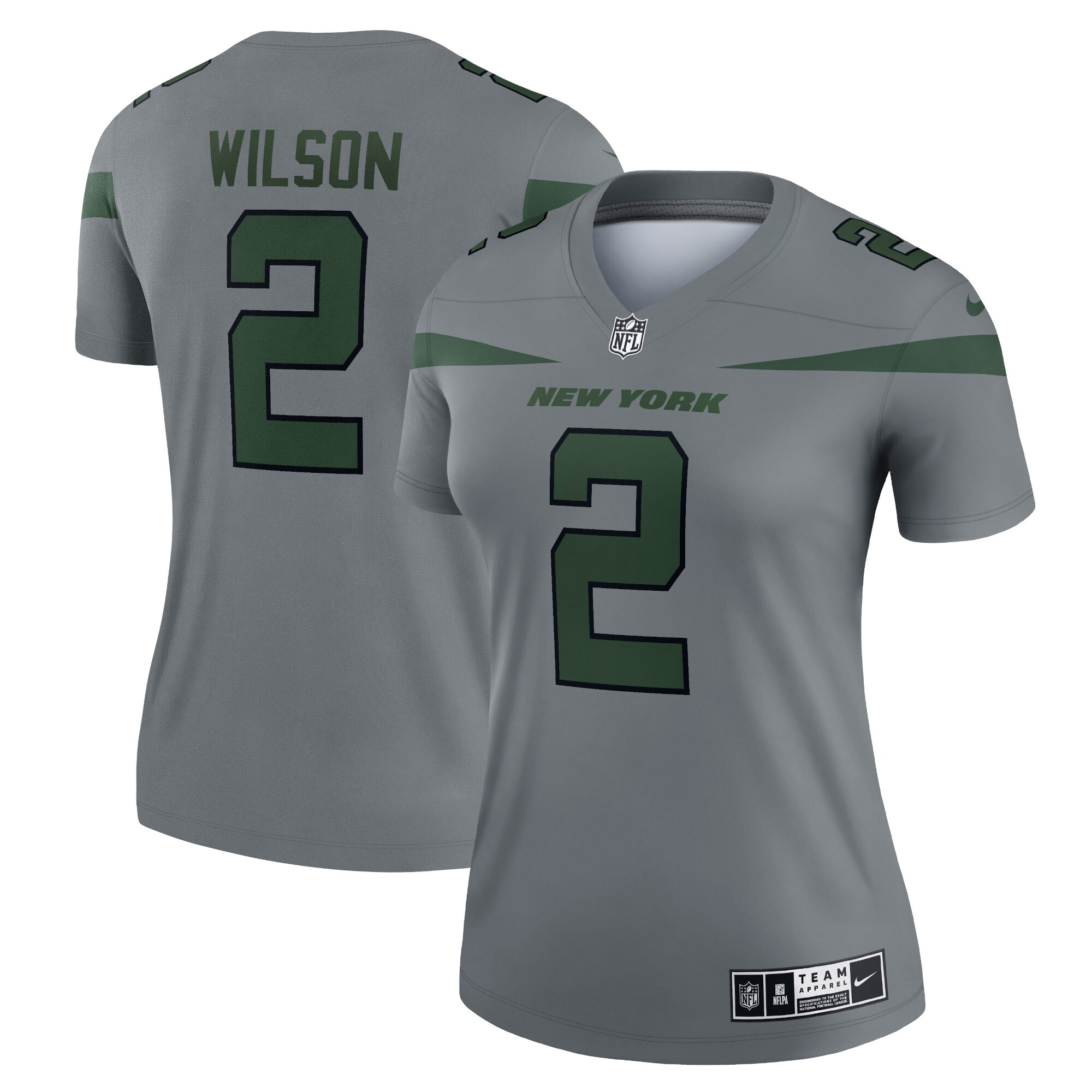 Zach Wilson New York Jets Inverted Legend Jersey - Women's