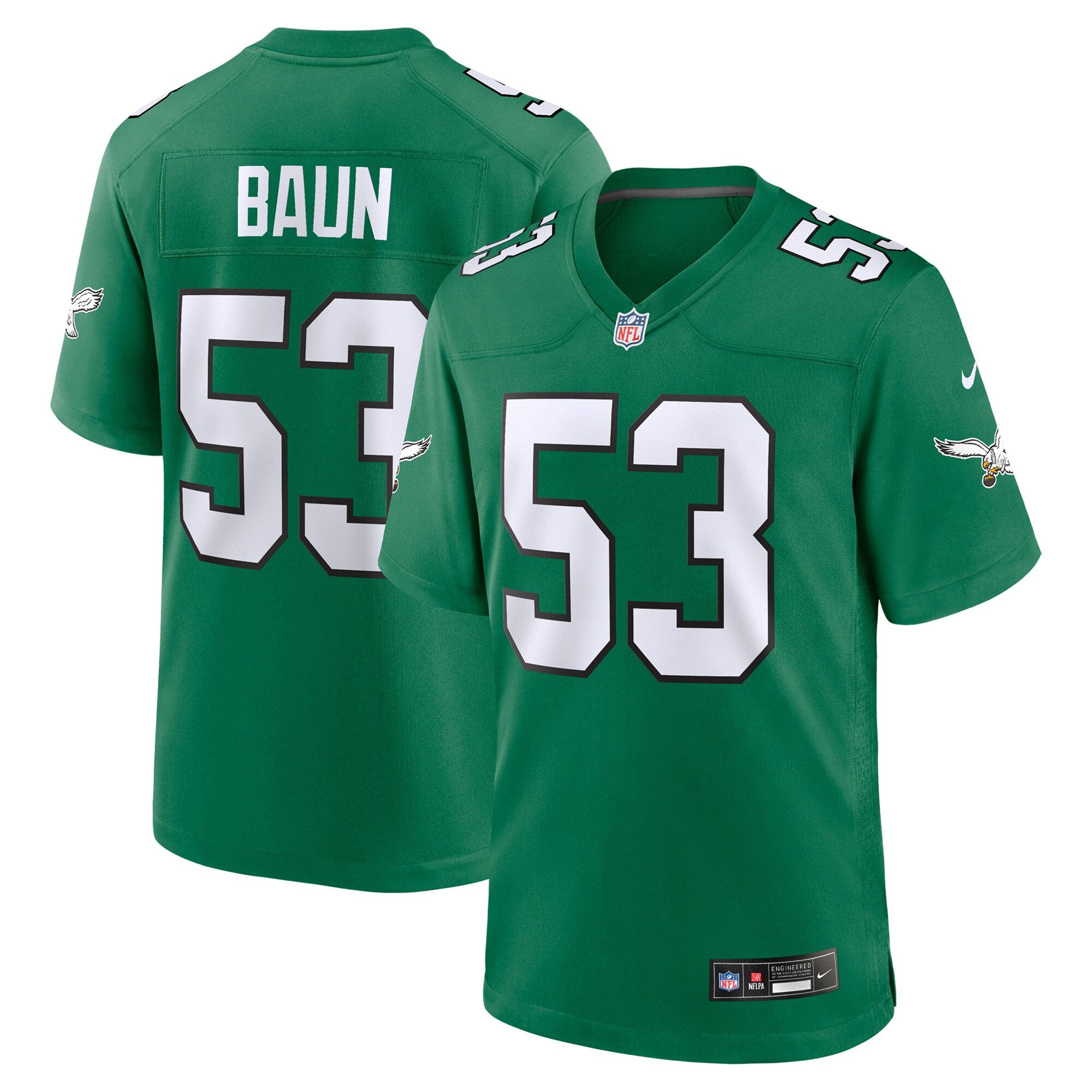 Zack Baun Philadelphia Eagles Alternate Game Jersey - Men's