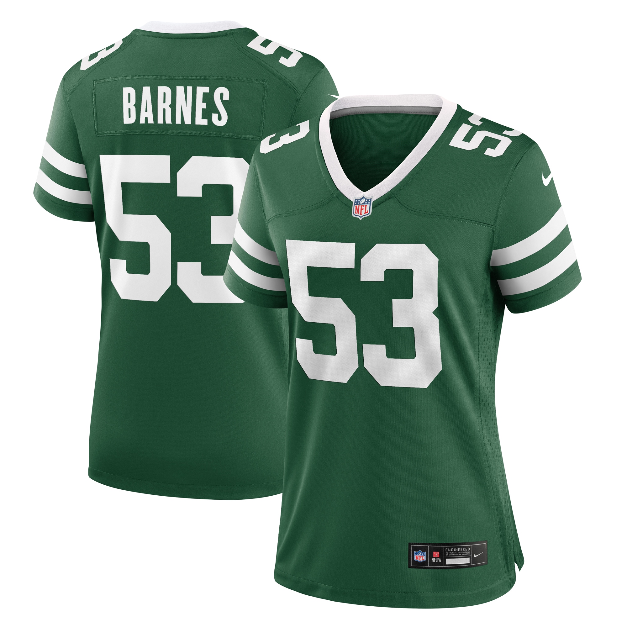 Zaire Barnes New York Jets Game Jersey - Women's